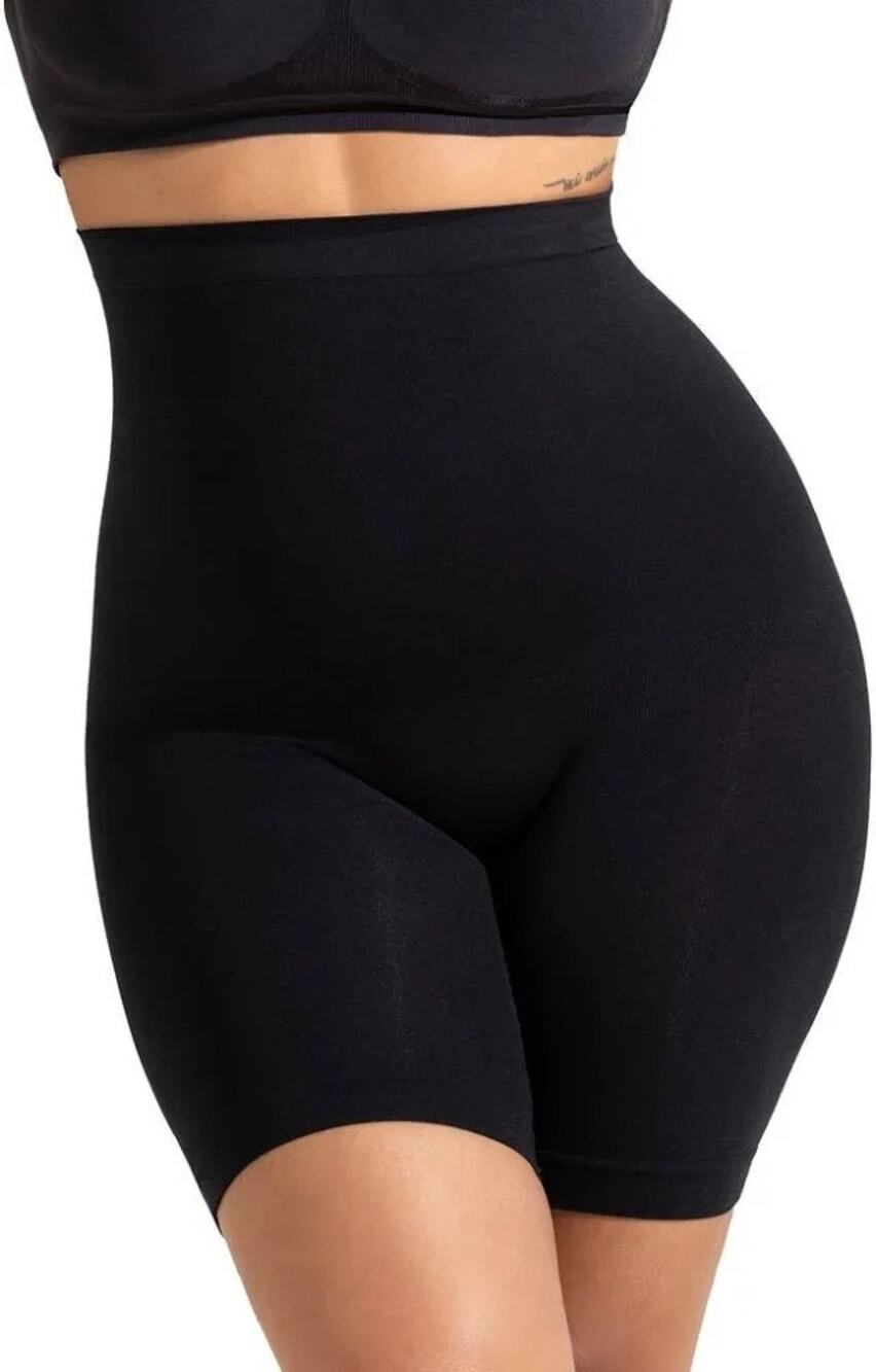 Shapermint Essentials Womens High-Waisted Shaper Shorts in Black Size XL/2XL NWT